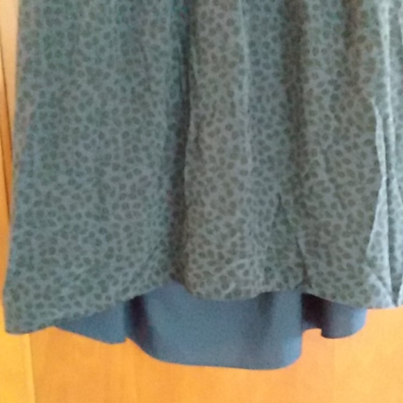 Silk Madewell dress blue womens size 4 - Picture 4 of 10
